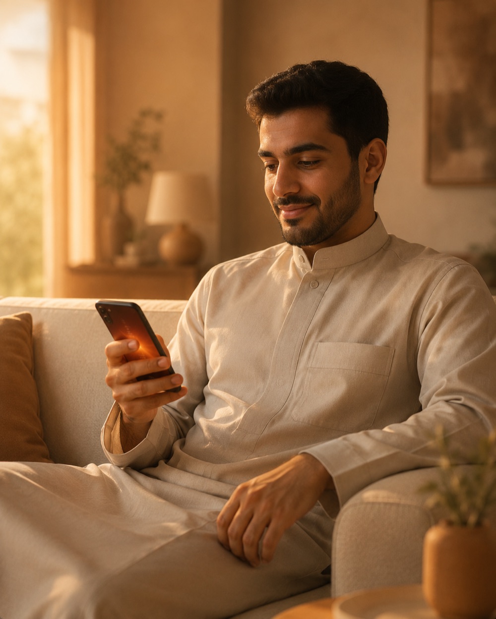 عضو أمد يتابع صحته في التطبيق
